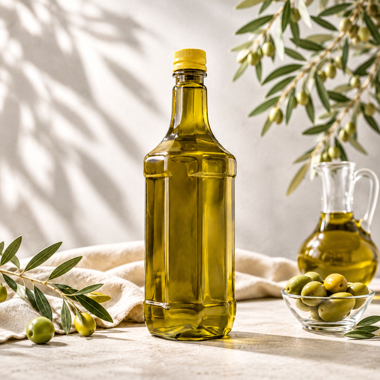 روغن زیتون ۱ لیتری با بو