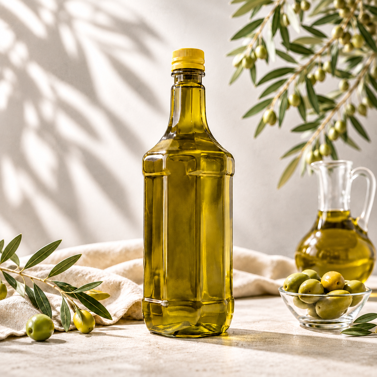 روغن زیتون 1 لیتری بدون بو